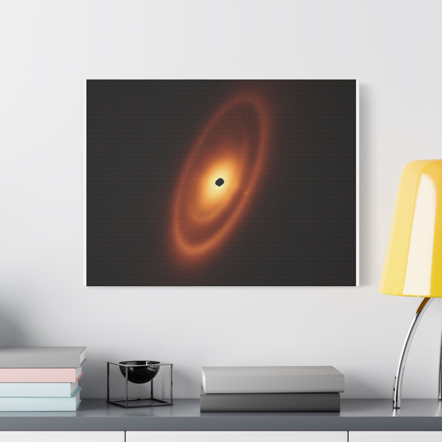 Fomalhaut Dusty Debris Disk, Satin Canvas