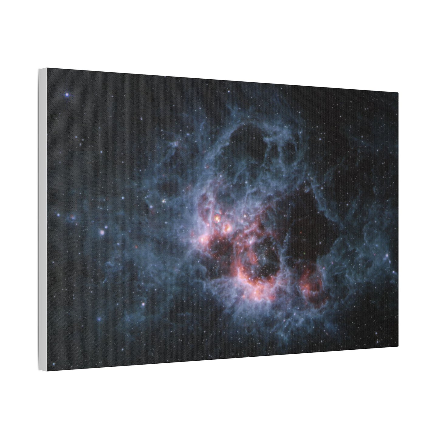 NGC 604 (MIRI Image), Satin Canvas