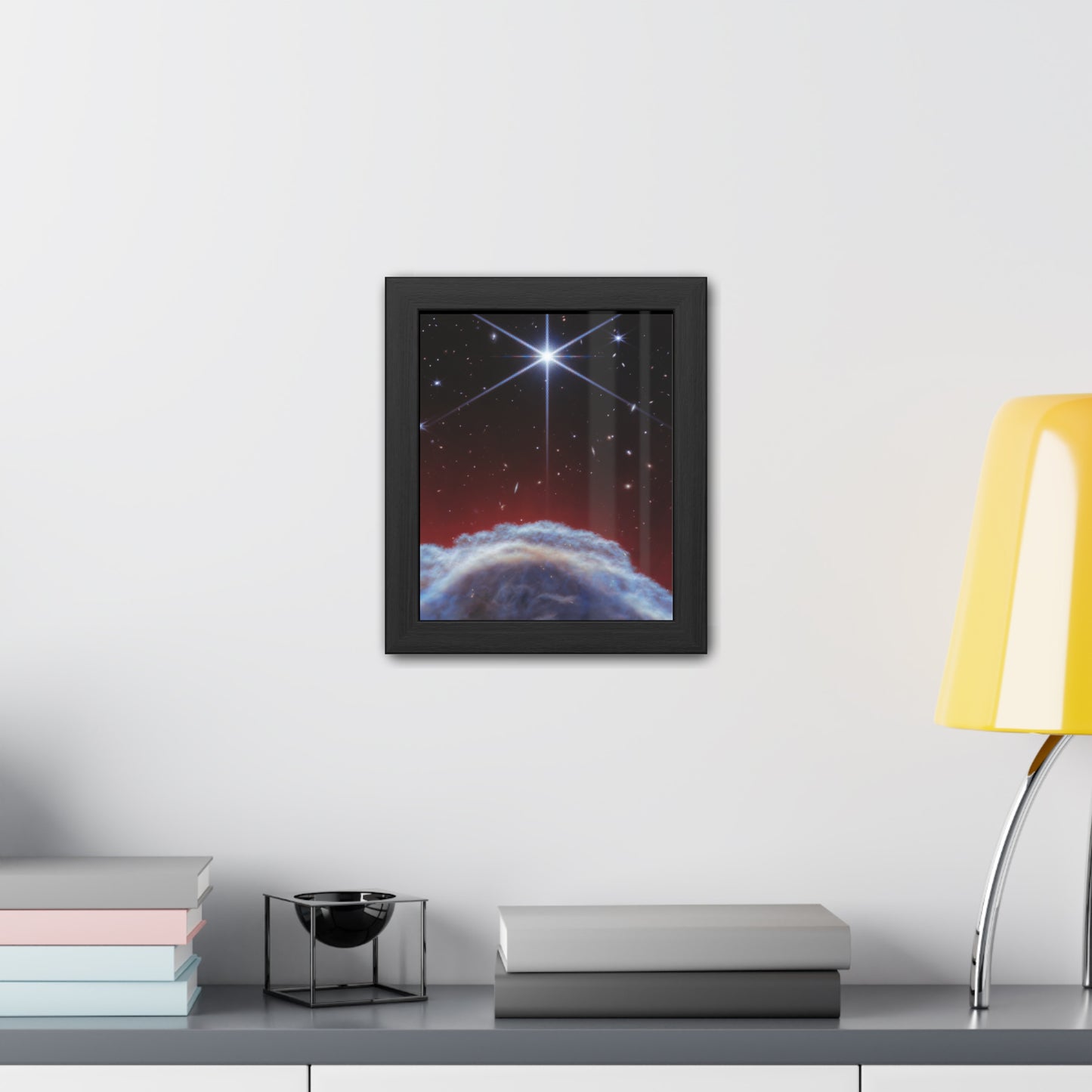 Horsehead Nebula, Hand Crafted Wooden Framed Poster