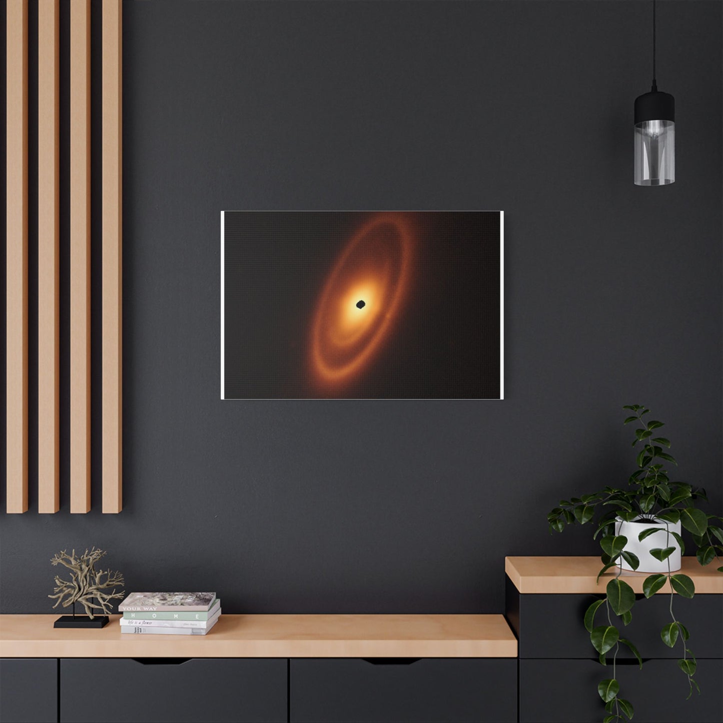 Fomalhaut Dusty Debris Disk, Satin Canvas