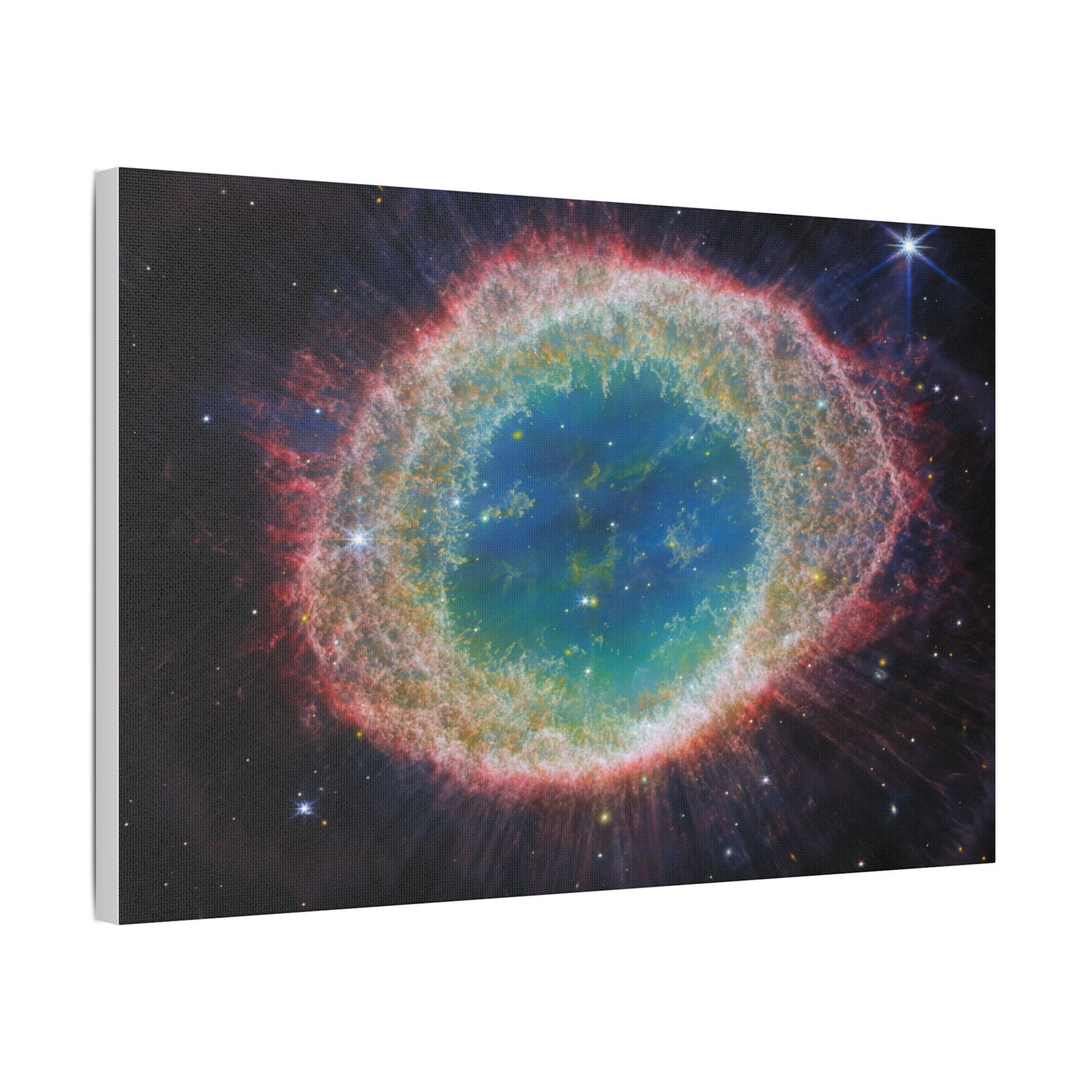 Ring Nebula, Satin Canvas