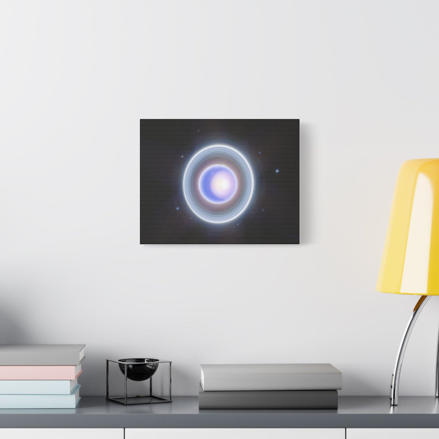Uranus Close-up, Satin Canvas
