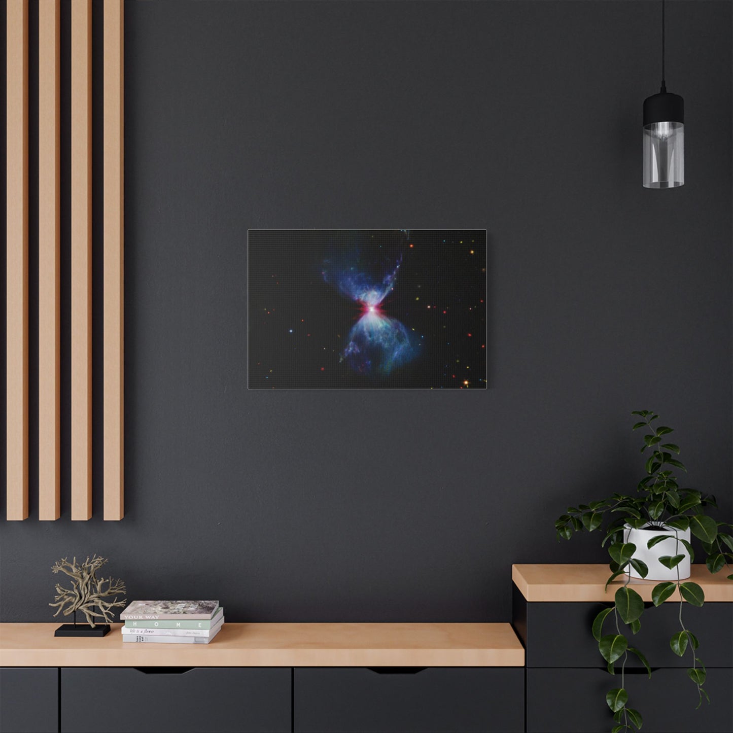 L1527 and Protostar, Satin Canvas