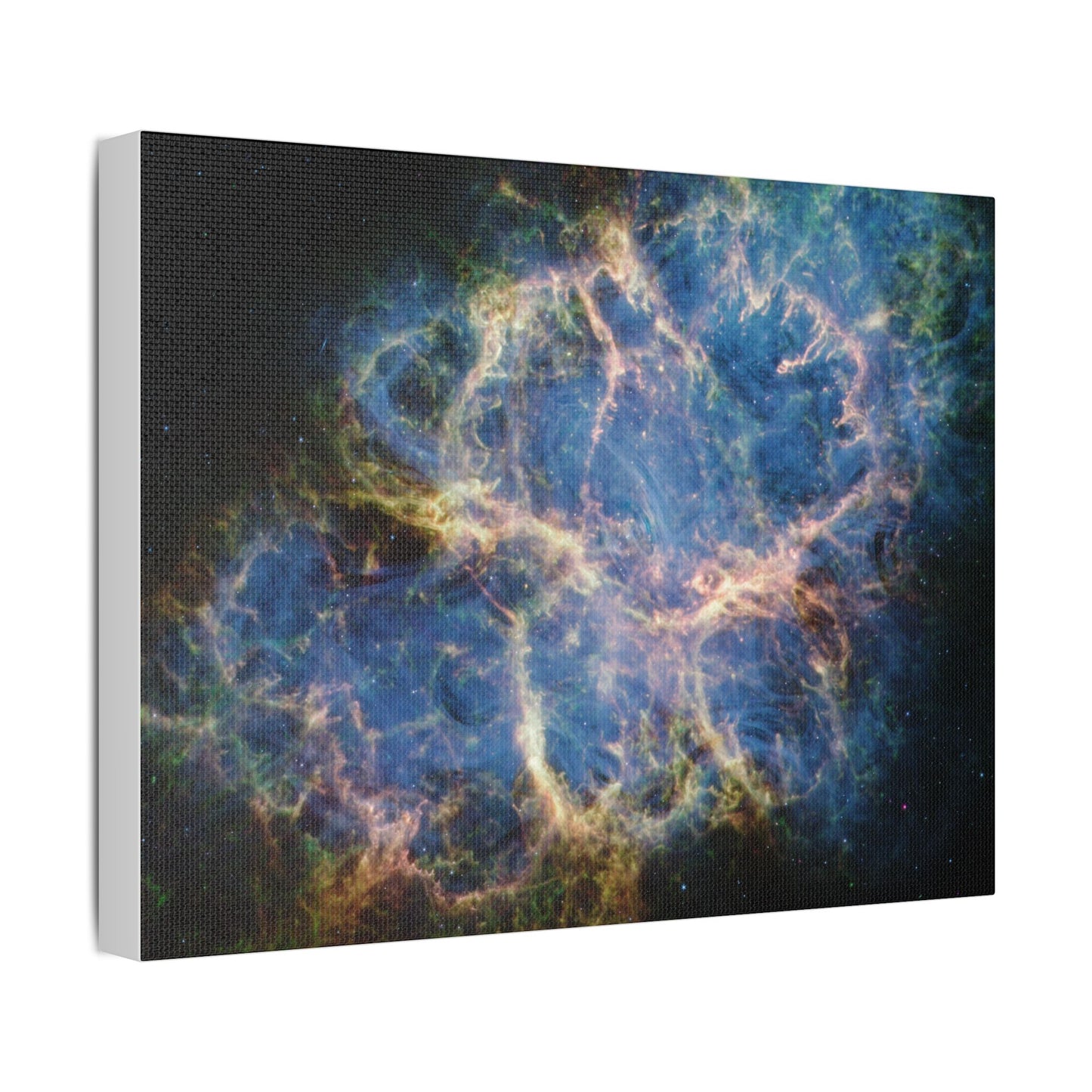 Crab Nebula, Satin Canvas