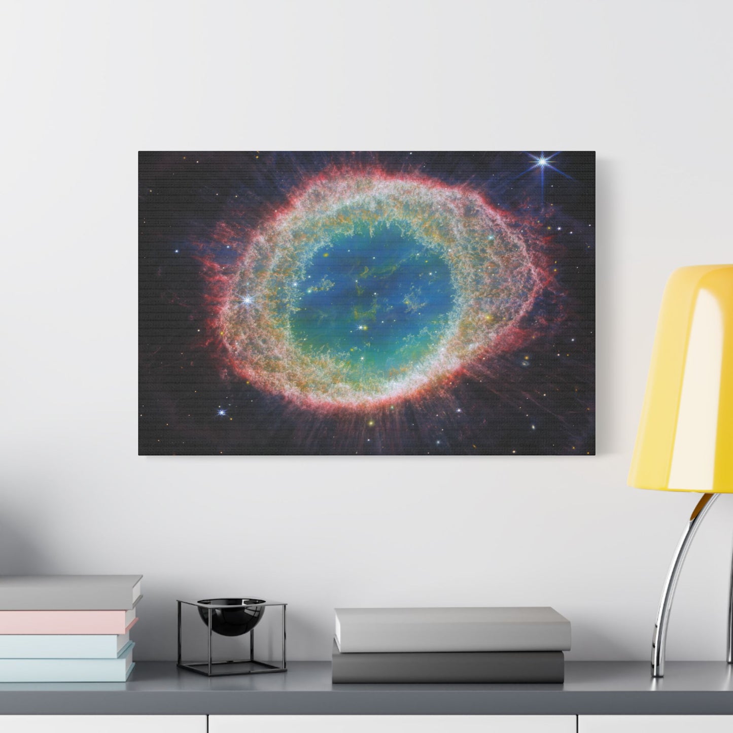 Ring Nebula, Satin Canvas