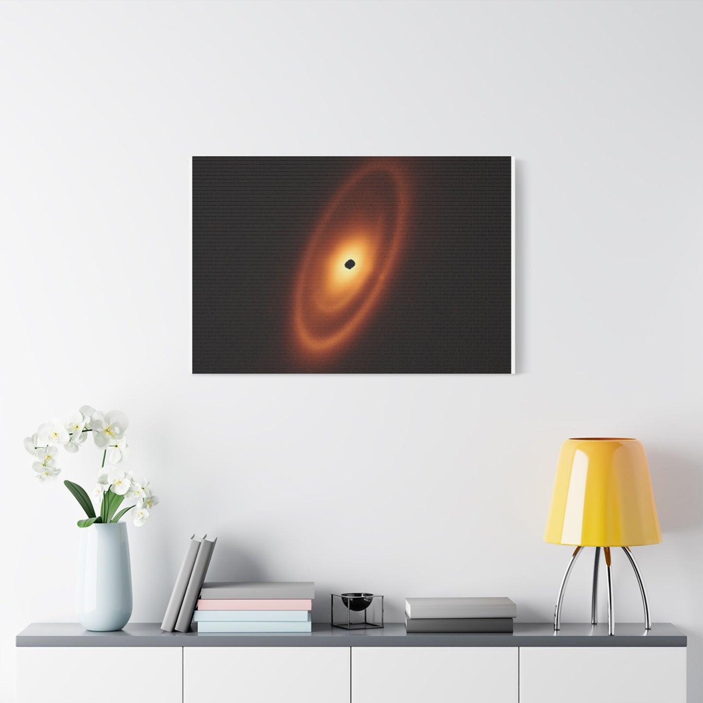 Fomalhaut Dusty Debris Disk, Satin Canvas