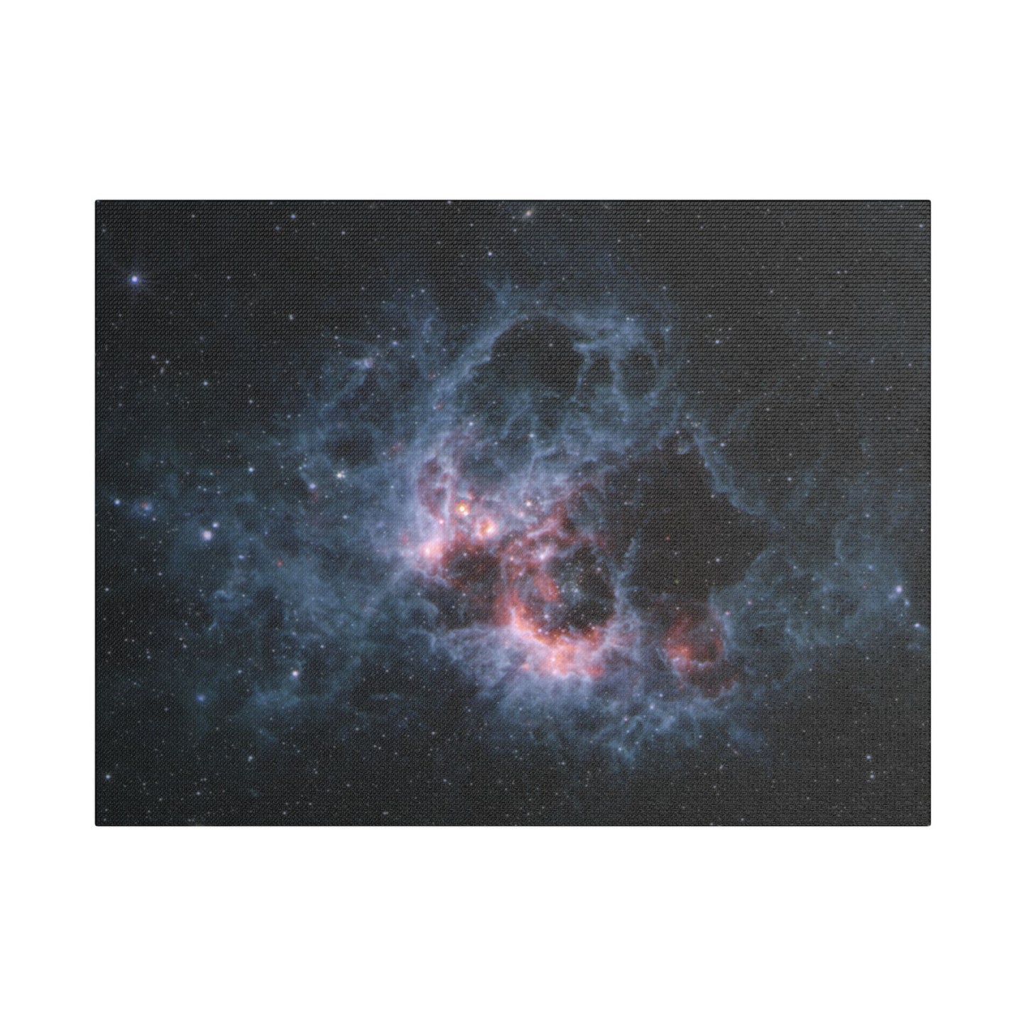 NGC 604 (MIRI Image), Satin Canvas