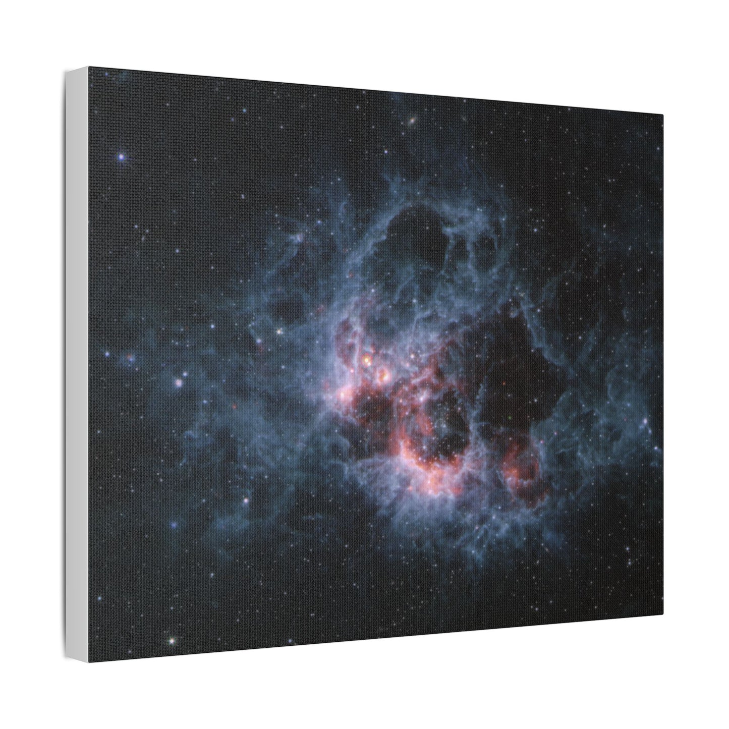 NGC 604 (MIRI Image), Satin Canvas