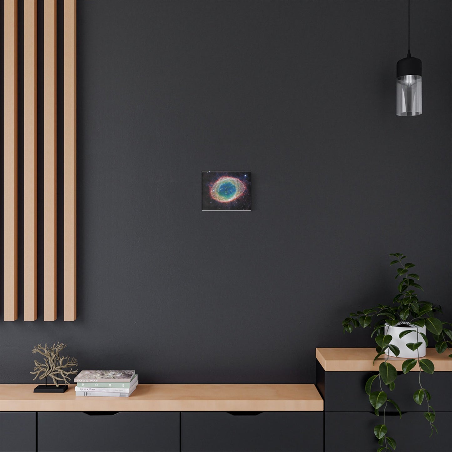 Ring Nebula, Satin Canvas