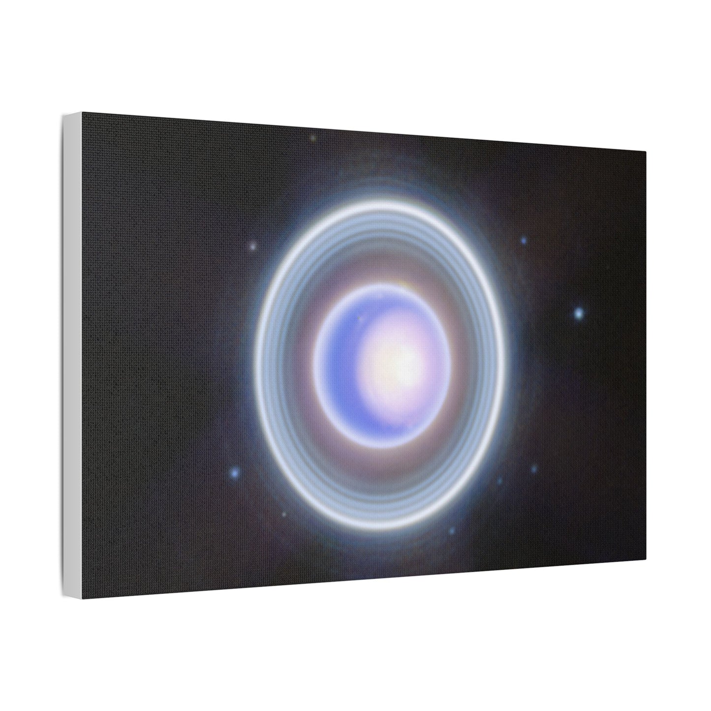 Uranus Close-up, Satin Canvas