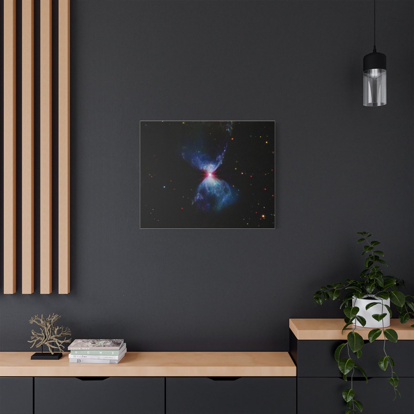 L1527 and Protostar, Satin Canvas