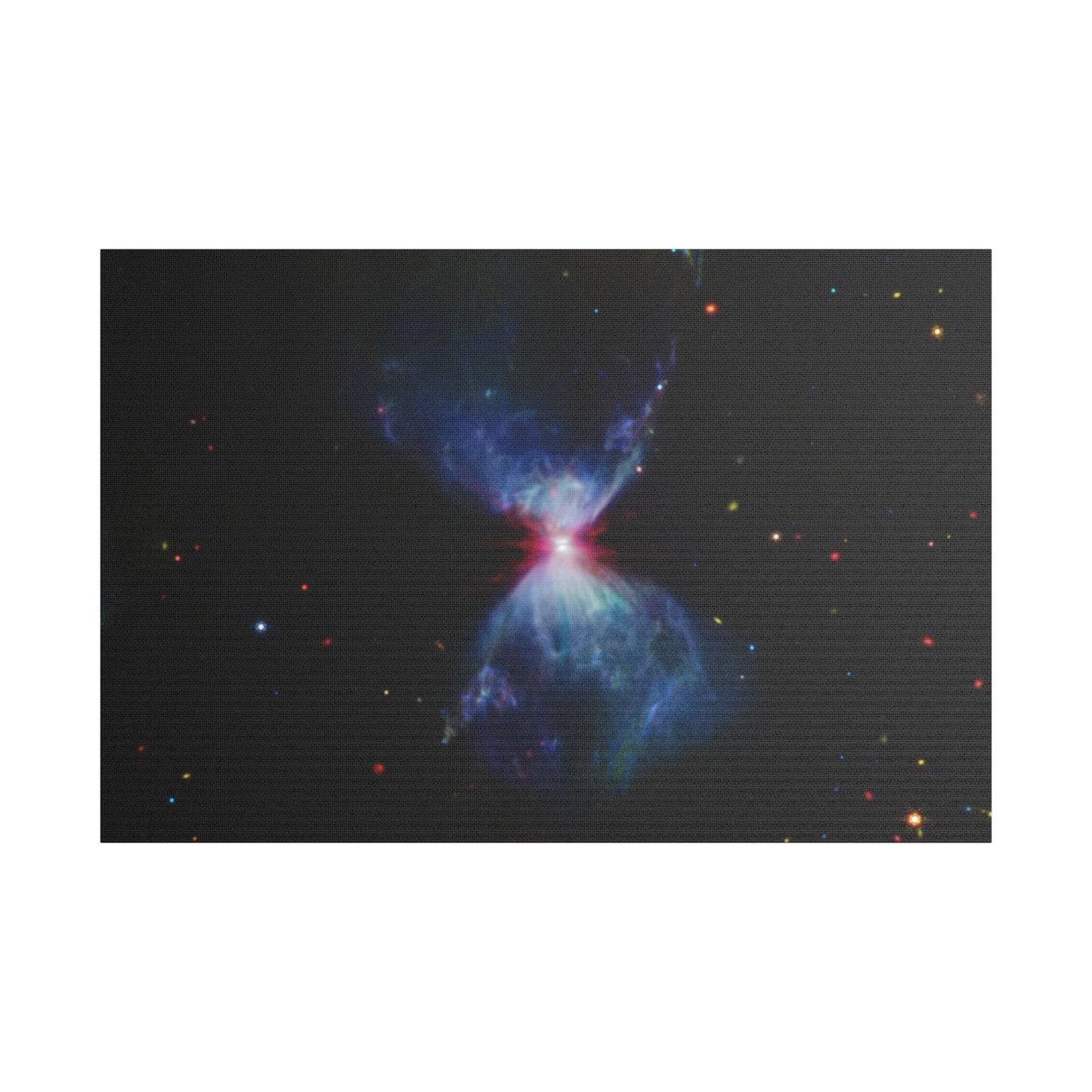 L1527 and Protostar, Satin Canvas