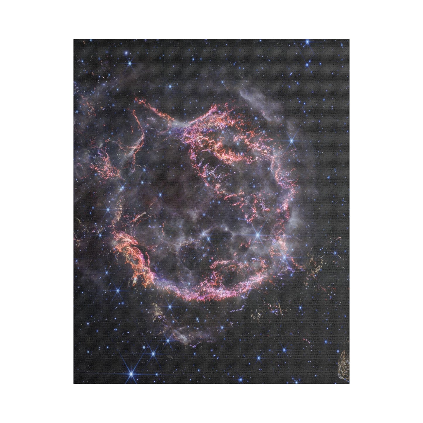 Cassiopeia A, Satin Canvas