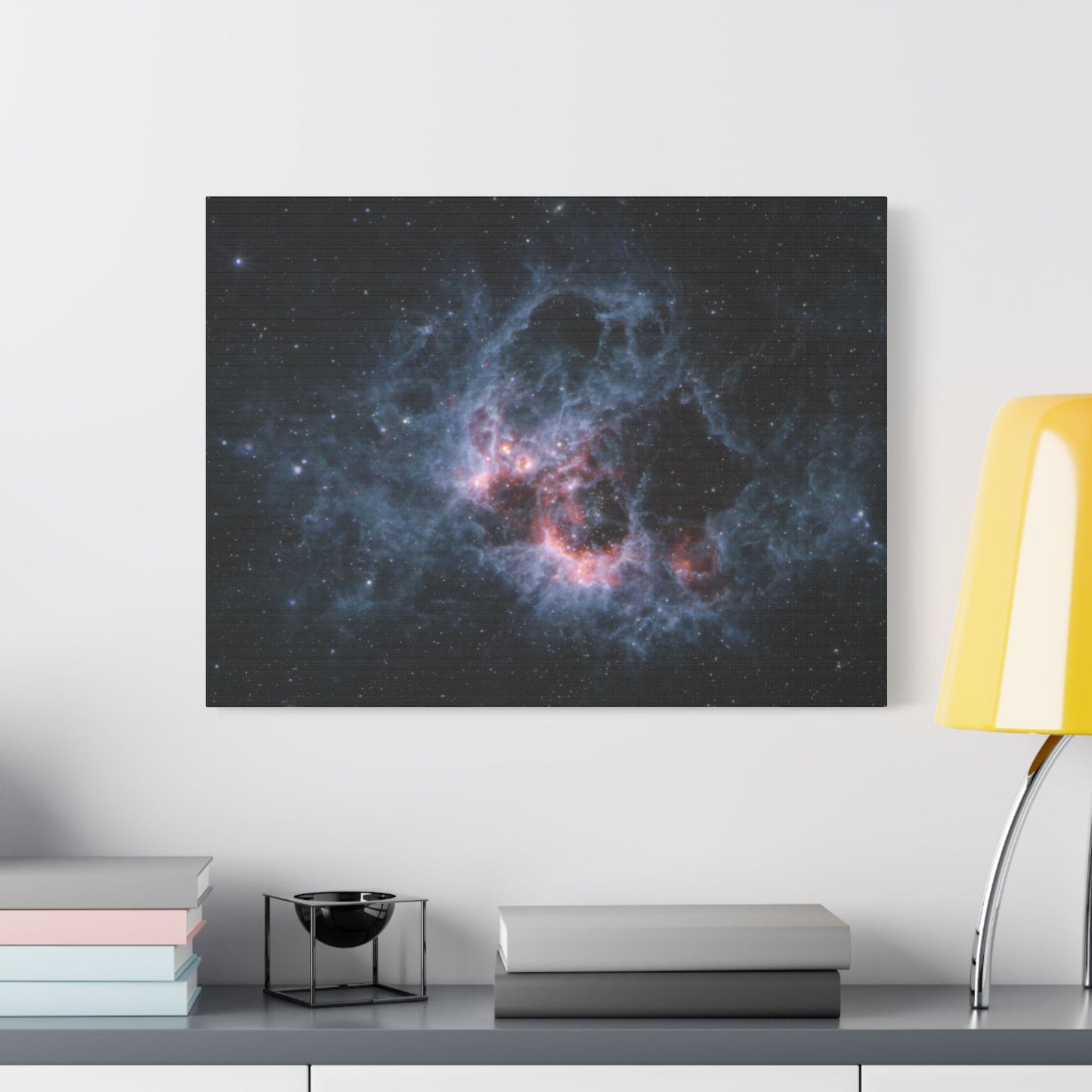 NGC 604 (MIRI Image), Satin Canvas