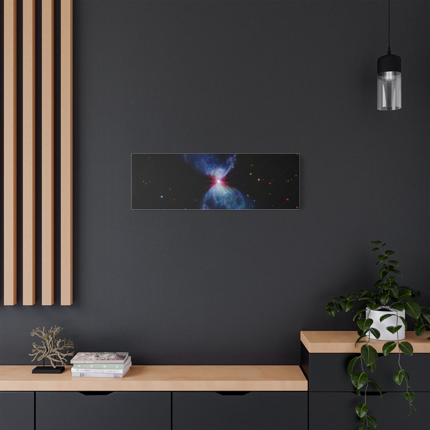 L1527 and Protostar, Satin Canvas
