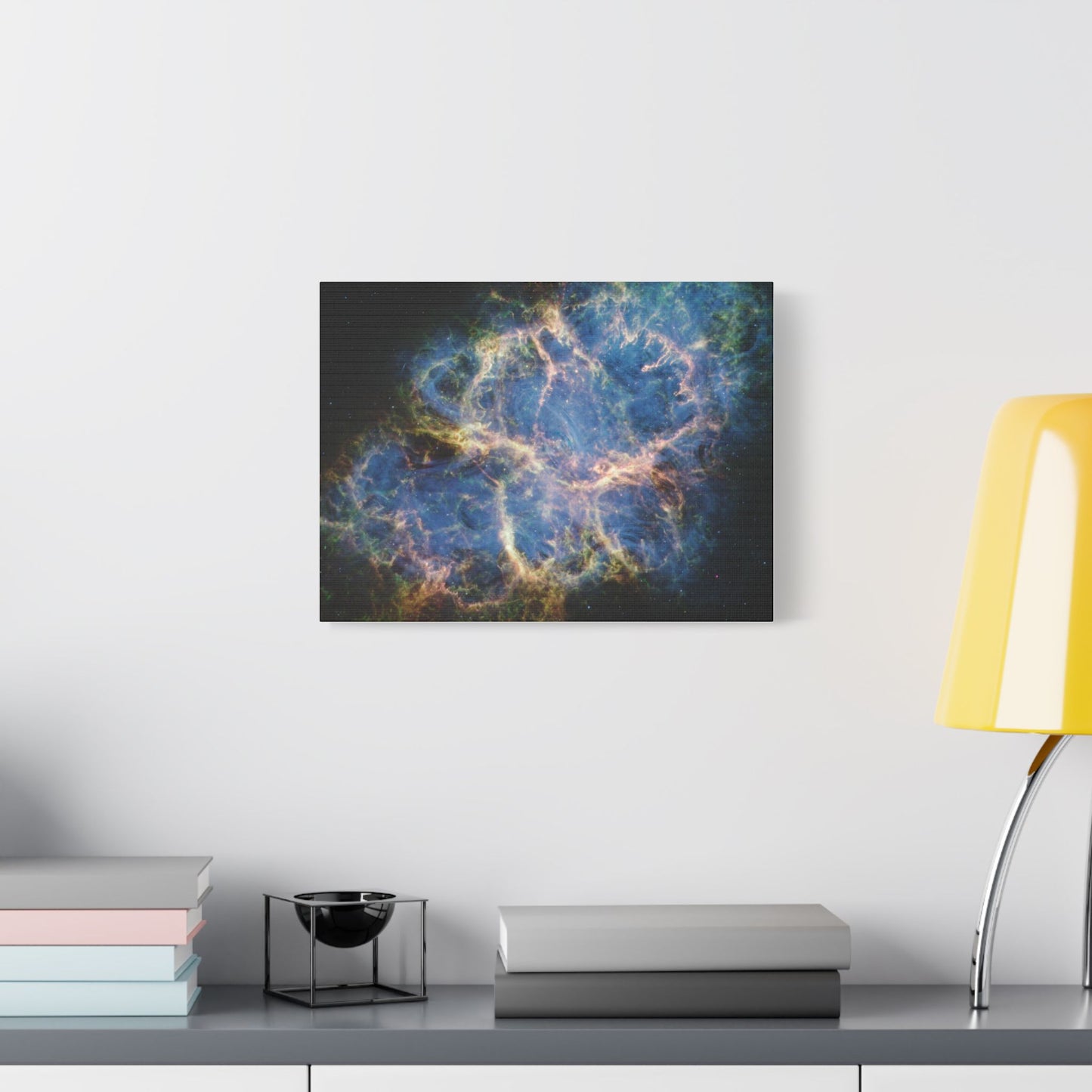 Crab Nebula, Satin Canvas