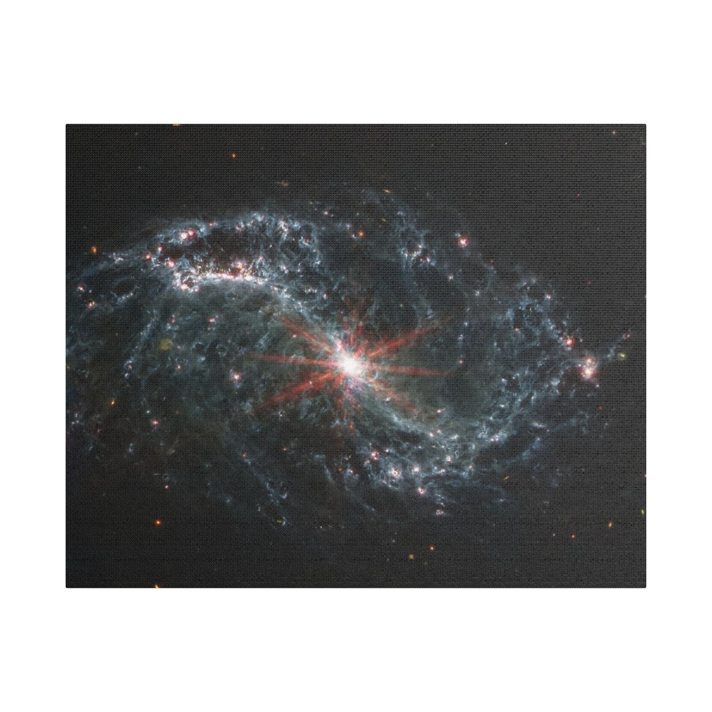 Intricate Networks of Gas and Dust in Nearby Galaxies, Satin Canvas