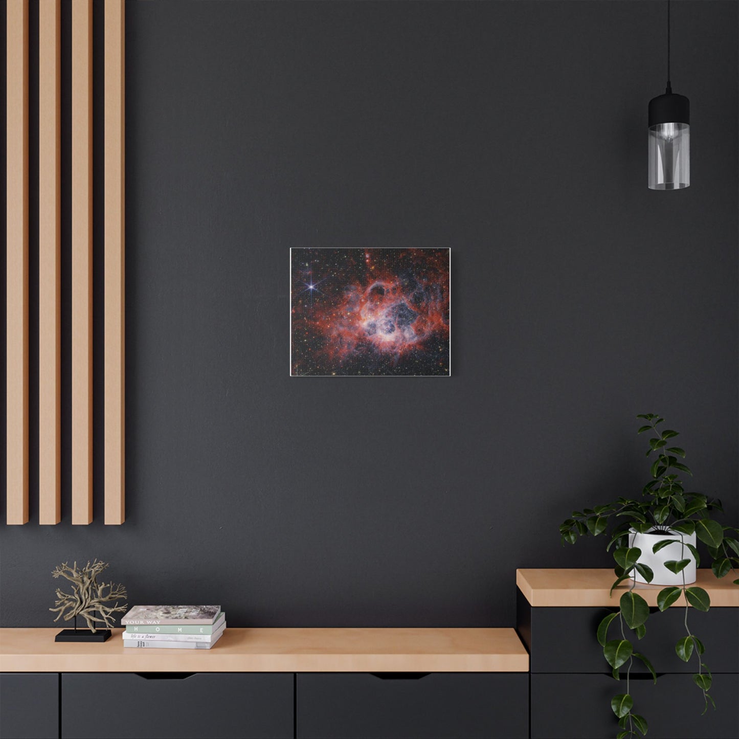 NGC 604, Satin Canvas