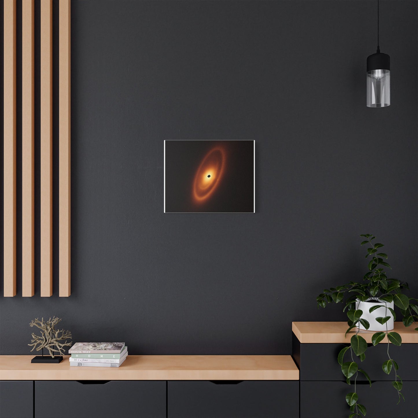 Fomalhaut Dusty Debris Disk, Satin Canvas