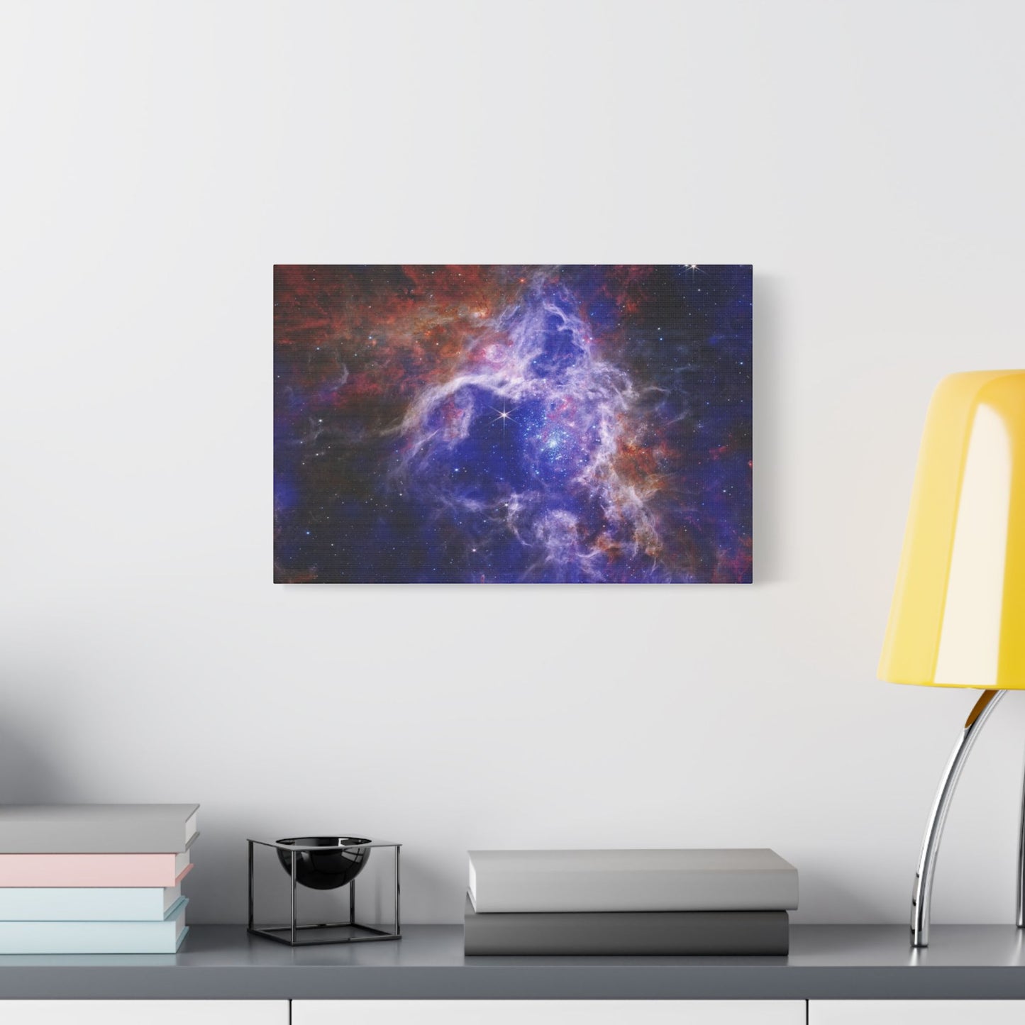 The Tarantula Nebula, Satin Canvas