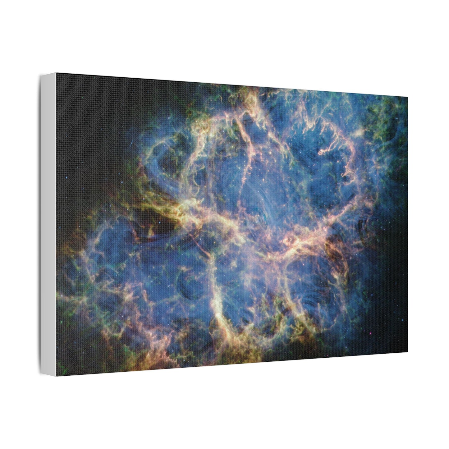 Crab Nebula, Satin Canvas
