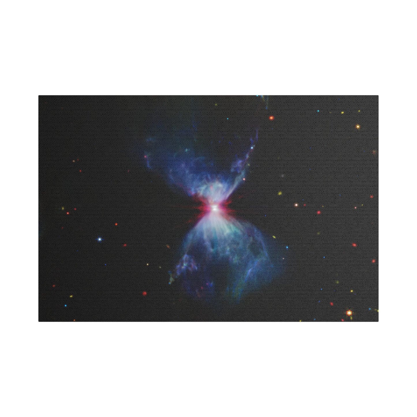L1527 and Protostar, Satin Canvas