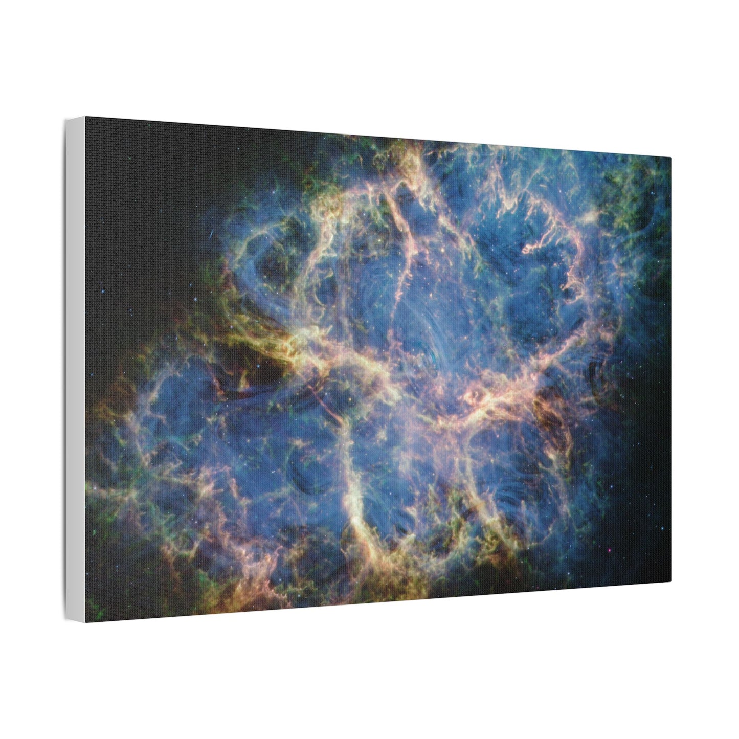Crab Nebula, Satin Canvas