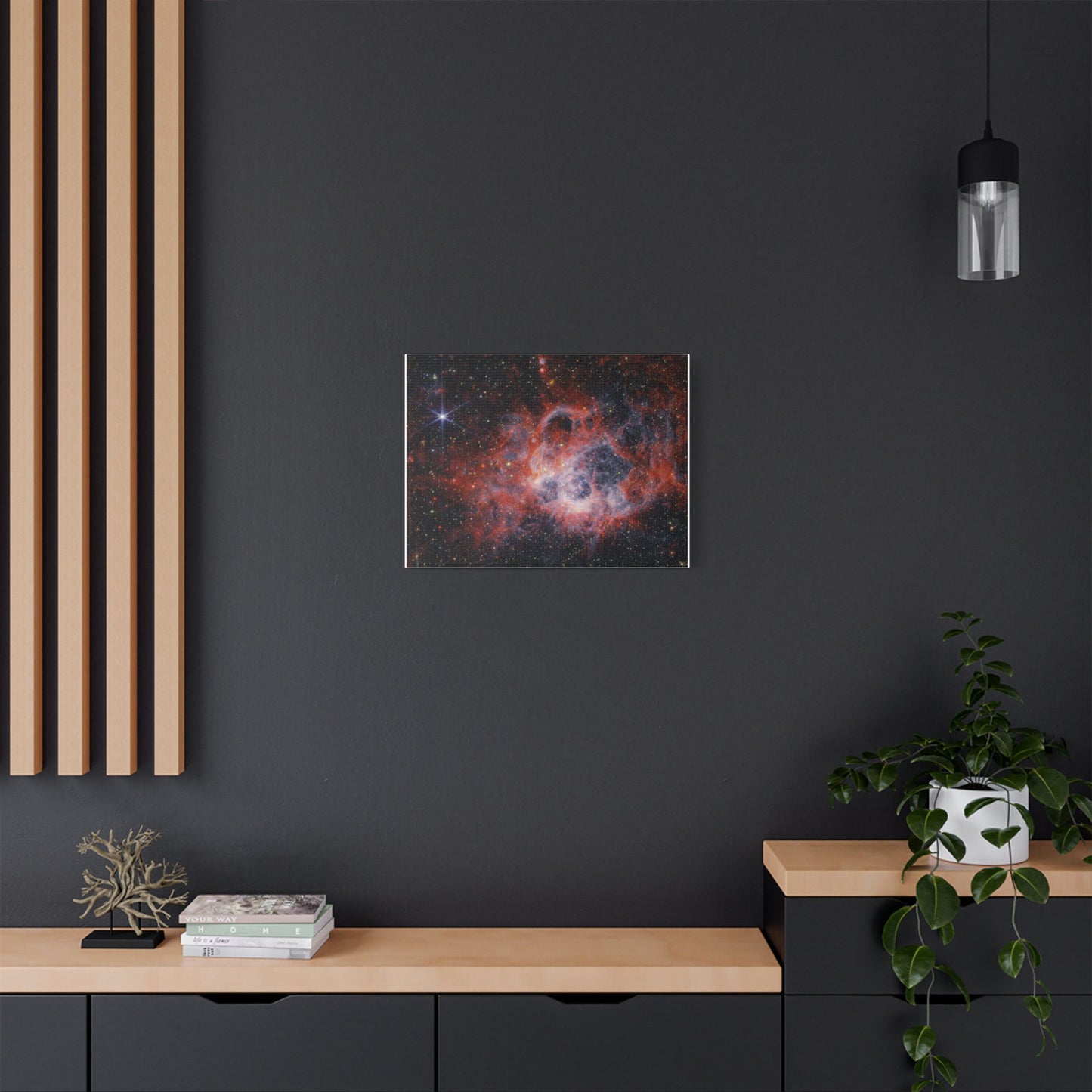 NGC 604, Satin Canvas