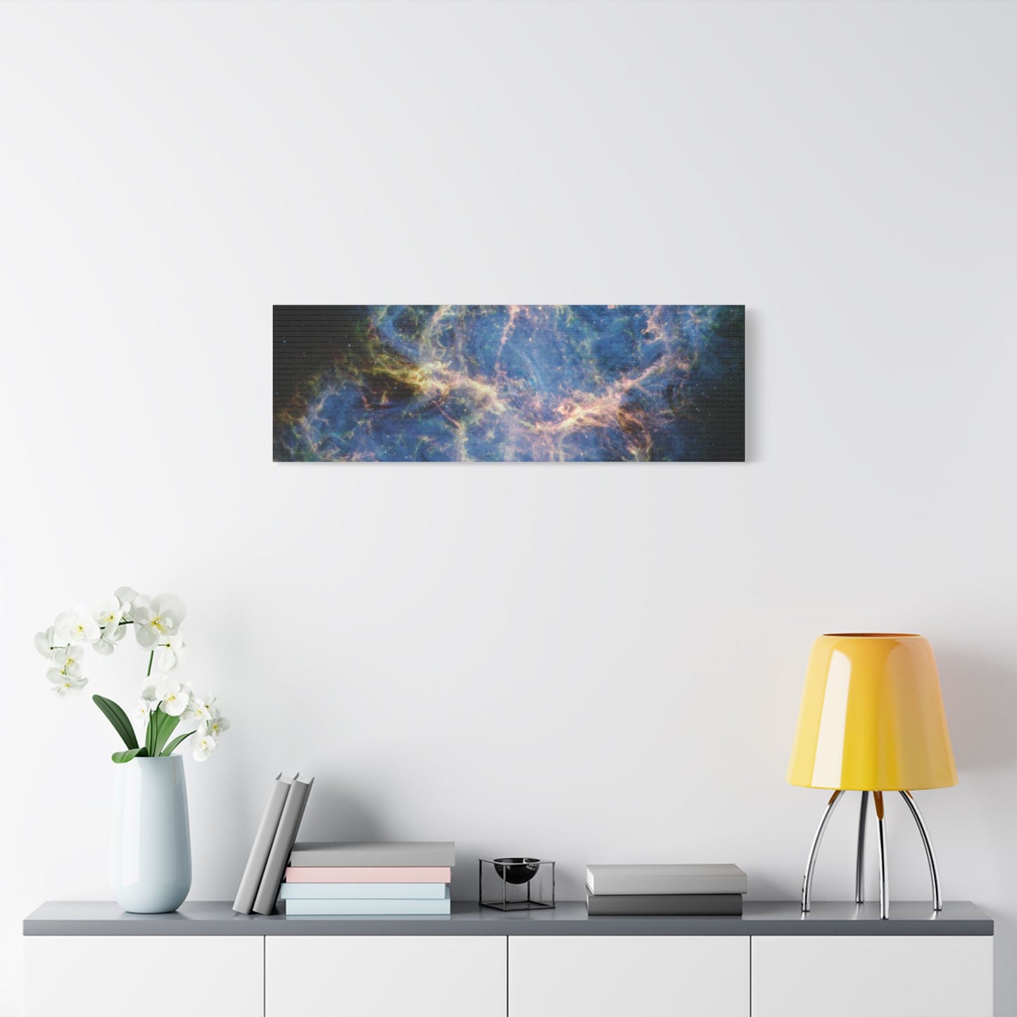 Crab Nebula, Satin Canvas