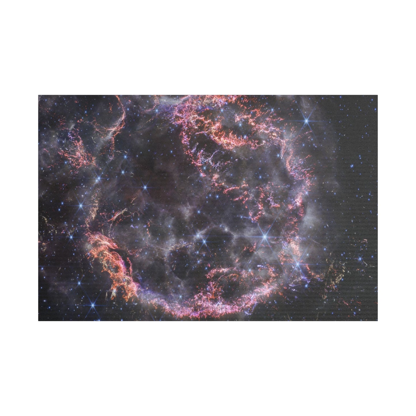 Cassiopeia A, Satin Canvas