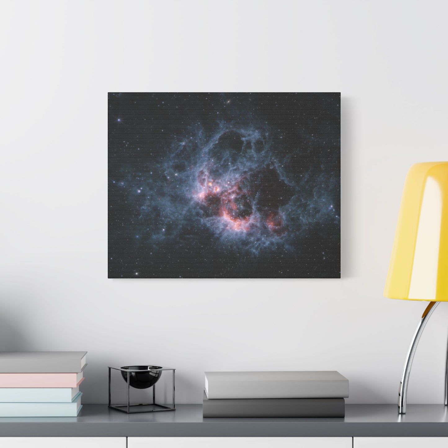 NGC 604 (MIRI Image), Satin Canvas
