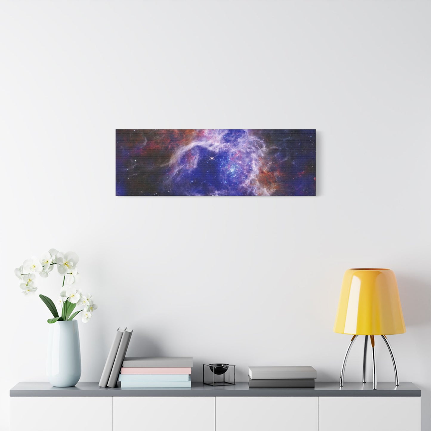 The Tarantula Nebula, Satin Canvas