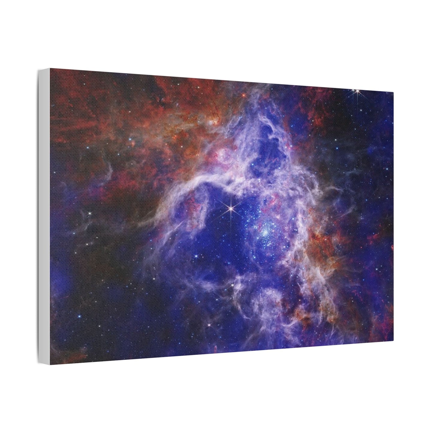 The Tarantula Nebula, Satin Canvas