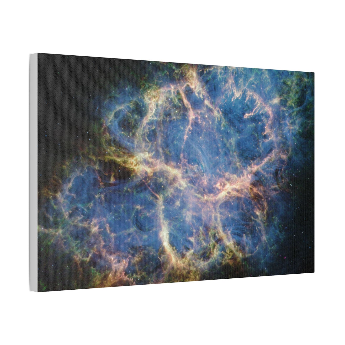 Crab Nebula, Satin Canvas