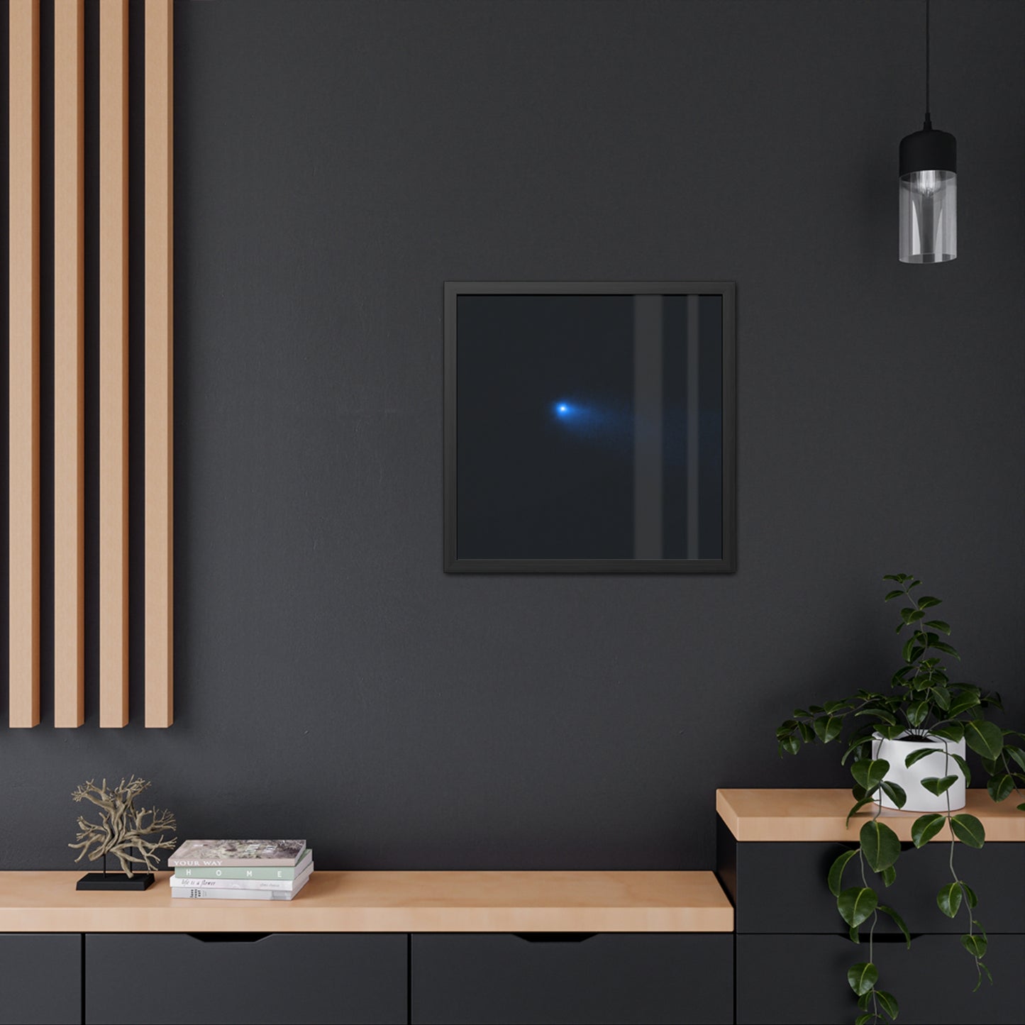 Comet 238P/Read, Hand Crafted Wooden Framed Poster
