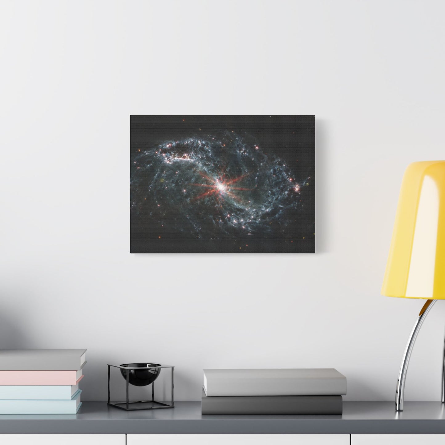 Intricate Networks of Gas and Dust in Nearby Galaxies, Satin Canvas