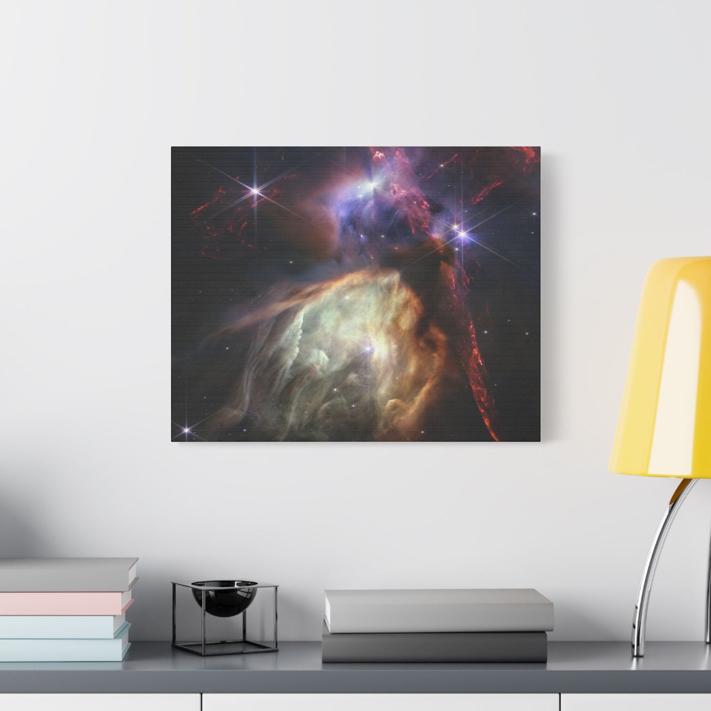 Close-up of Birth of Sun-like Star, Satin Canvas