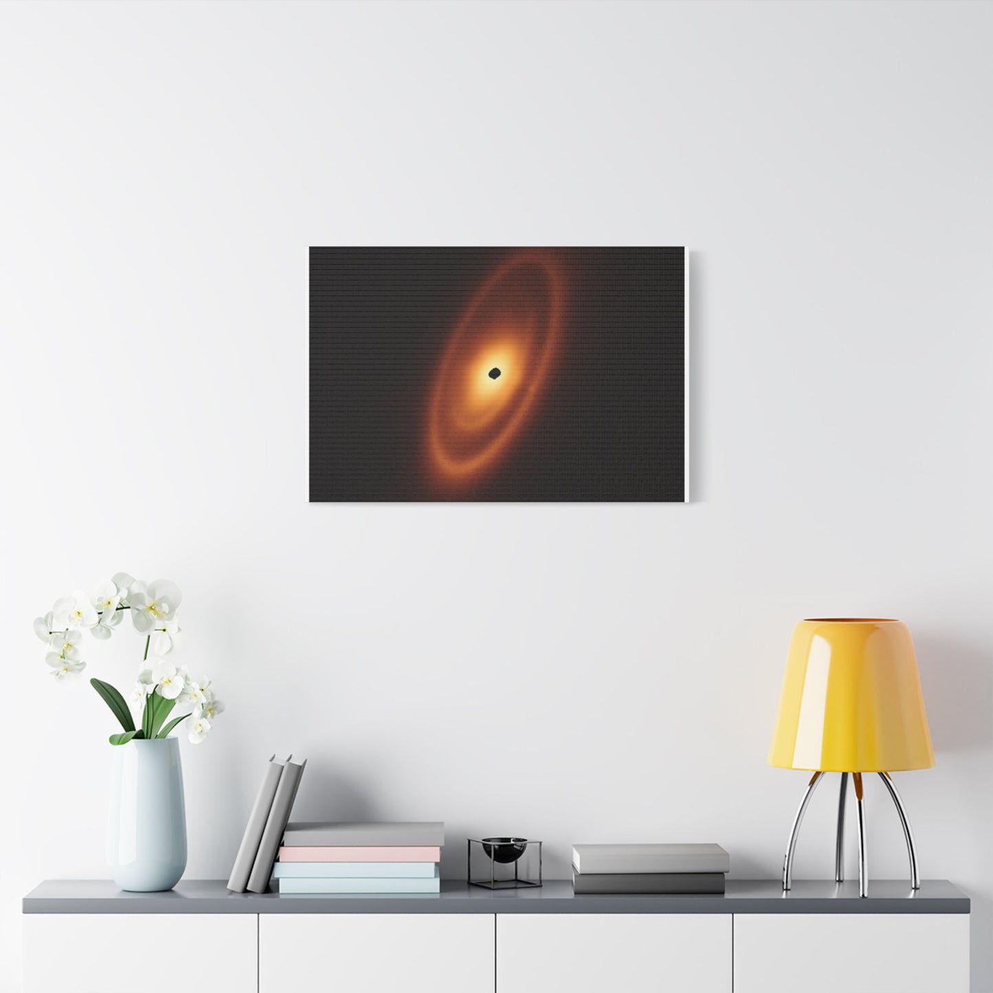 Fomalhaut Dusty Debris Disk, Satin Canvas