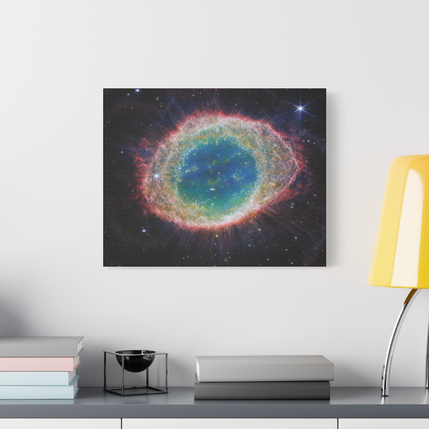 Ring Nebula, Satin Canvas