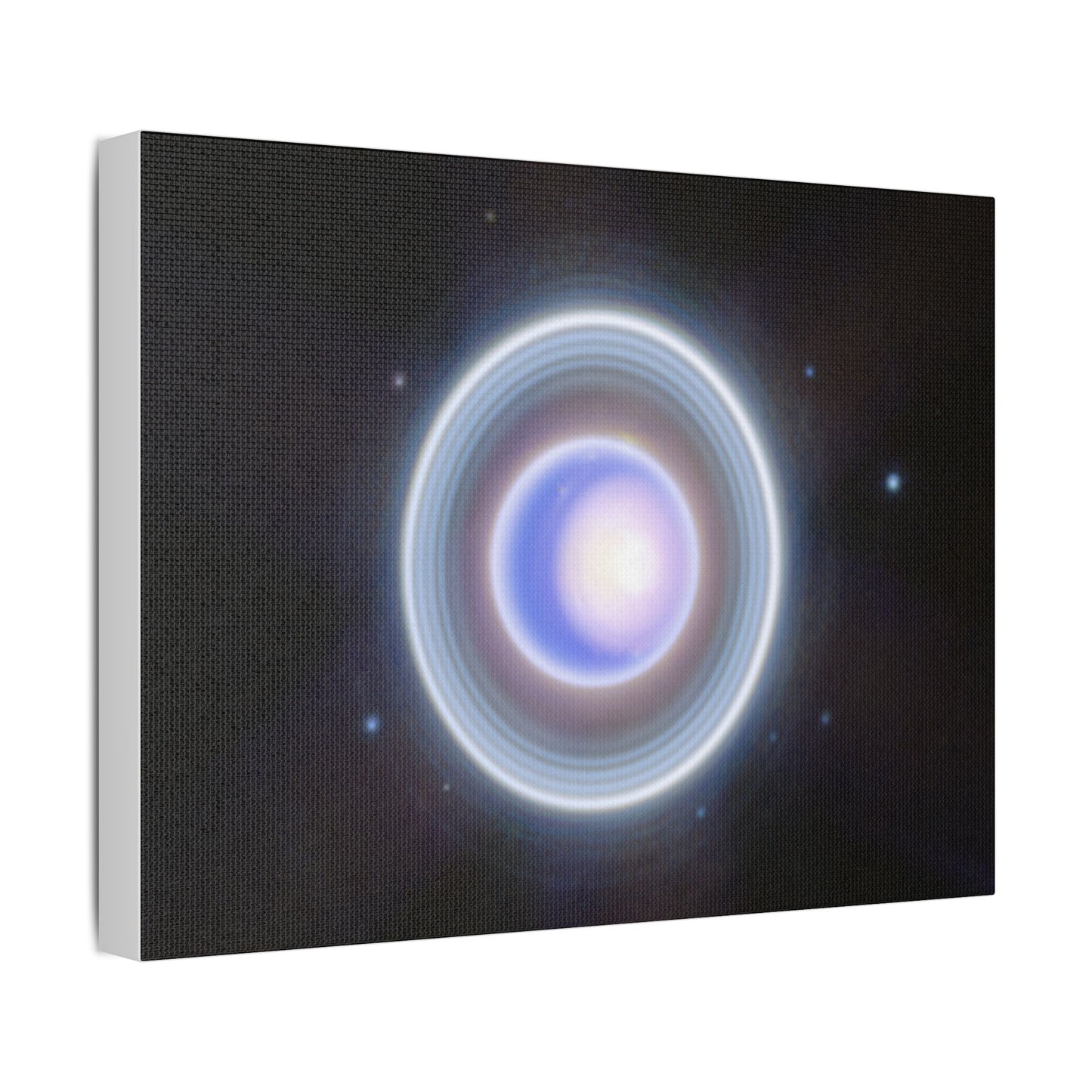 Uranus Close-up, Satin Canvas