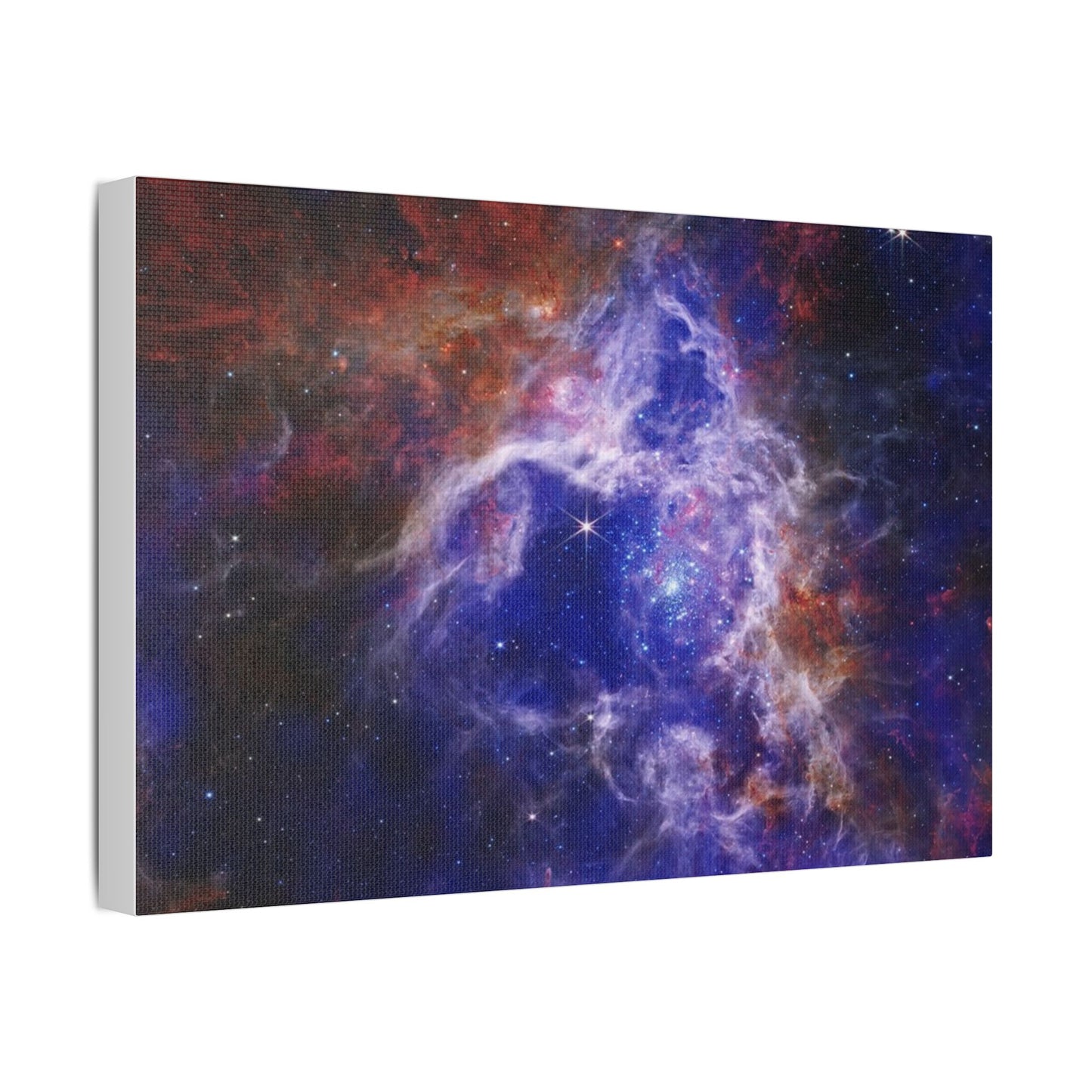 The Tarantula Nebula, Satin Canvas