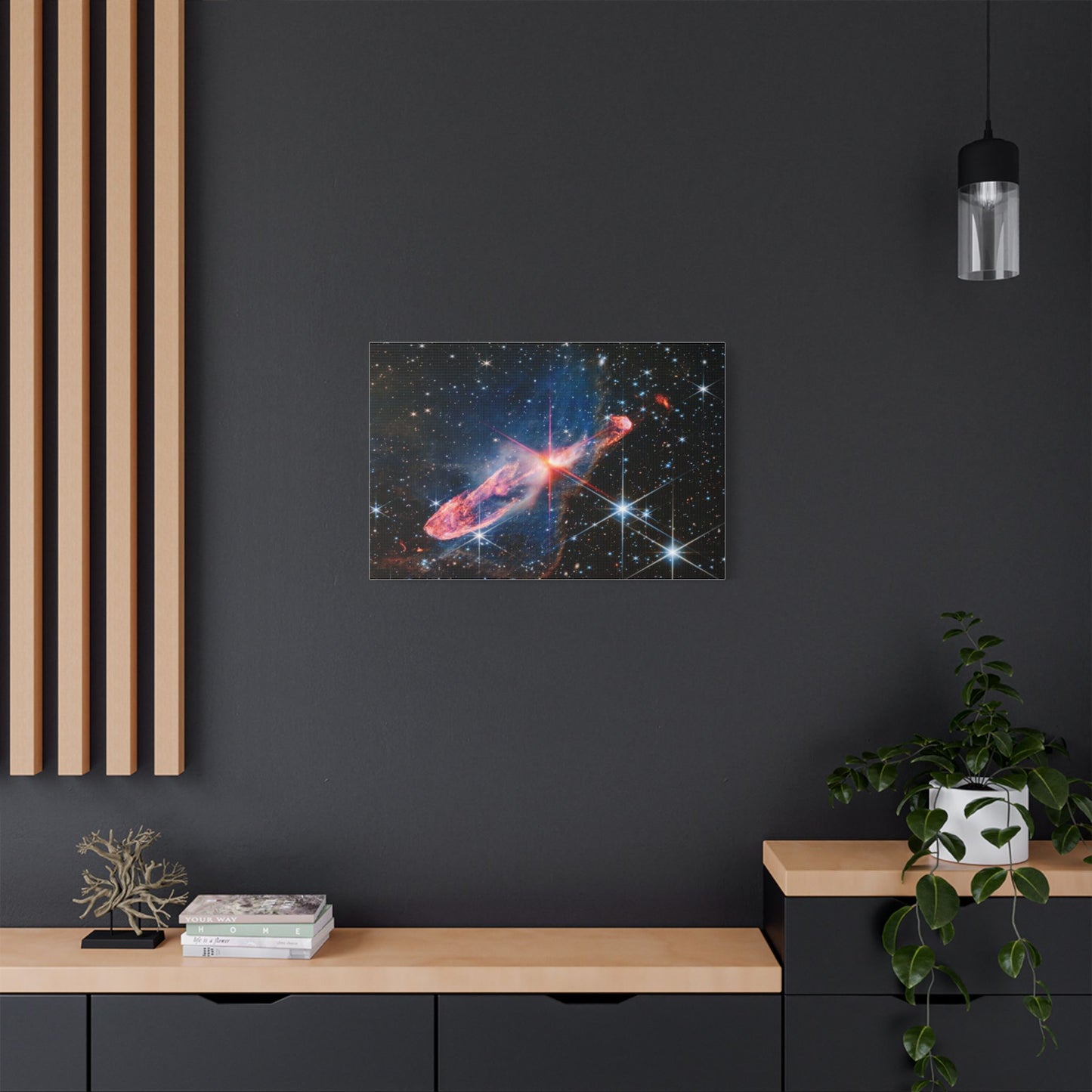 Herbig-Haro 46/47, Satin Canvas