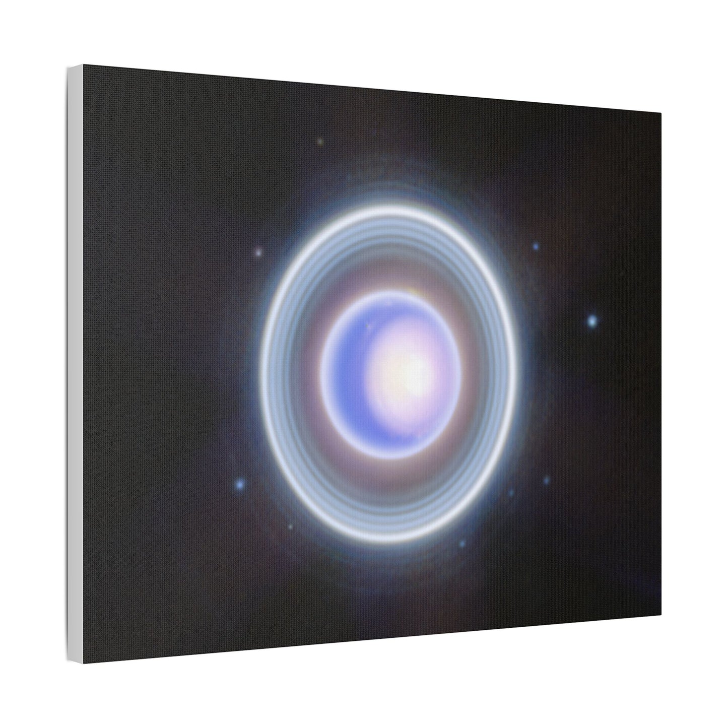 Uranus Close-up, Satin Canvas