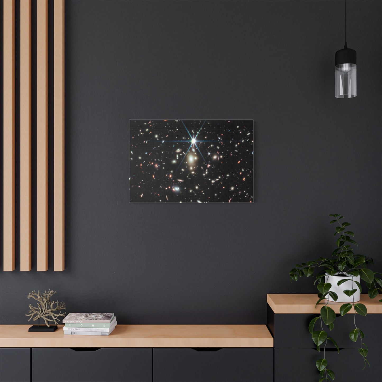 Sunrise Arc, Satin Canvas