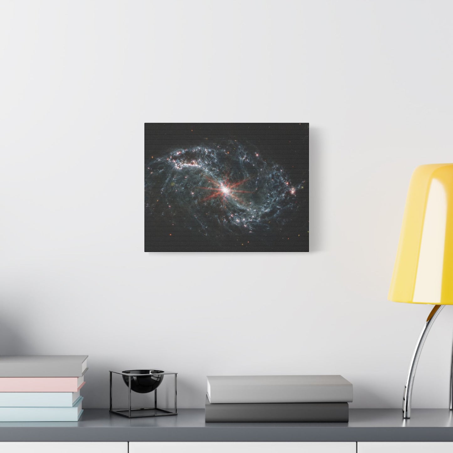 Intricate Networks of Gas and Dust in Nearby Galaxies, Satin Canvas