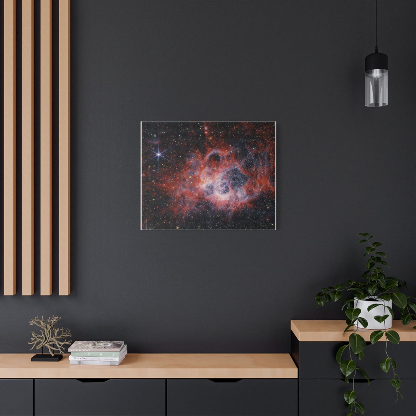 NGC 604, Satin Canvas