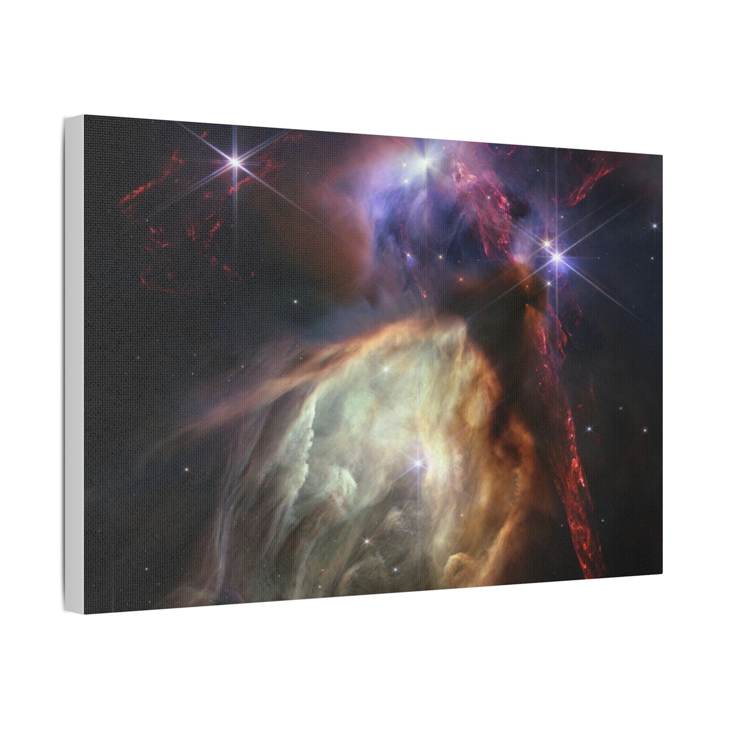 Close-up of Birth of Sun-like Star, Satin Canvas