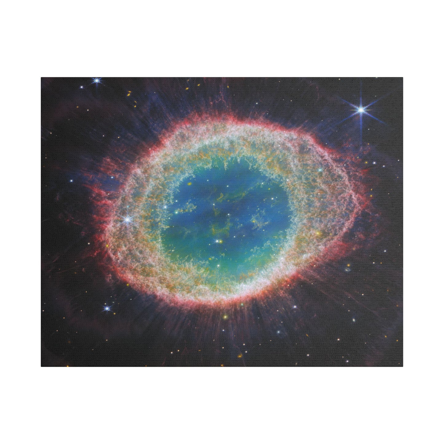 Ring Nebula, Satin Canvas