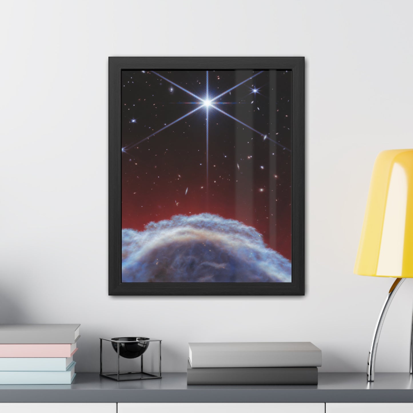 Horsehead Nebula, Hand Crafted Wooden Framed Poster