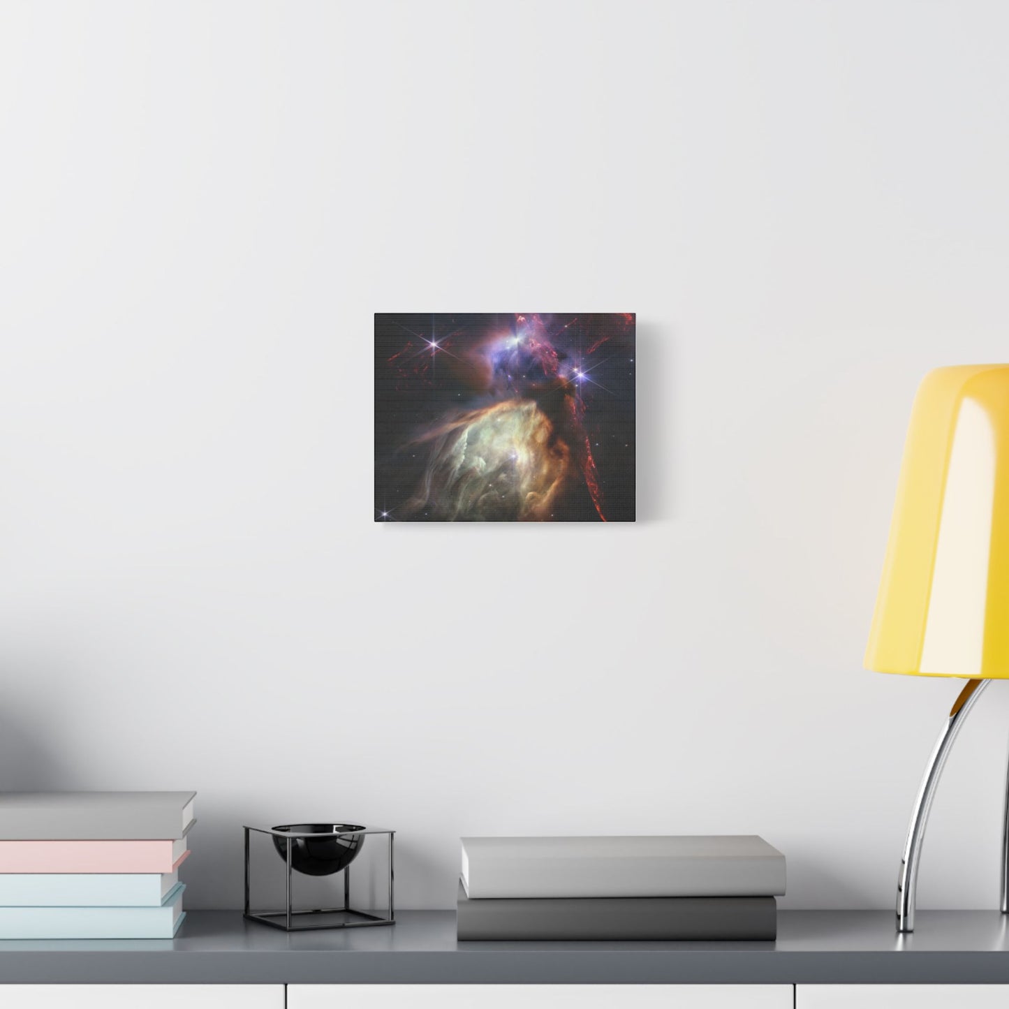 Close-up of Birth of Sun-like Star, Satin Canvas